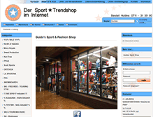 Tablet Screenshot of guidos-sport-shop.de